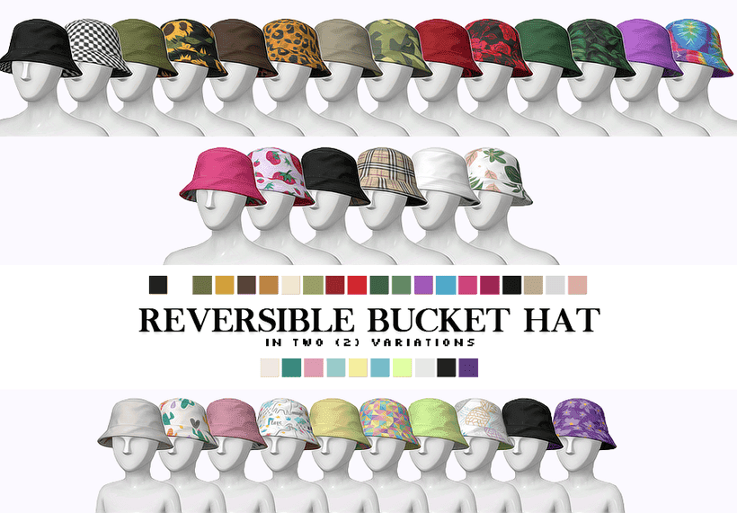 Sims 4 Bucket Hat