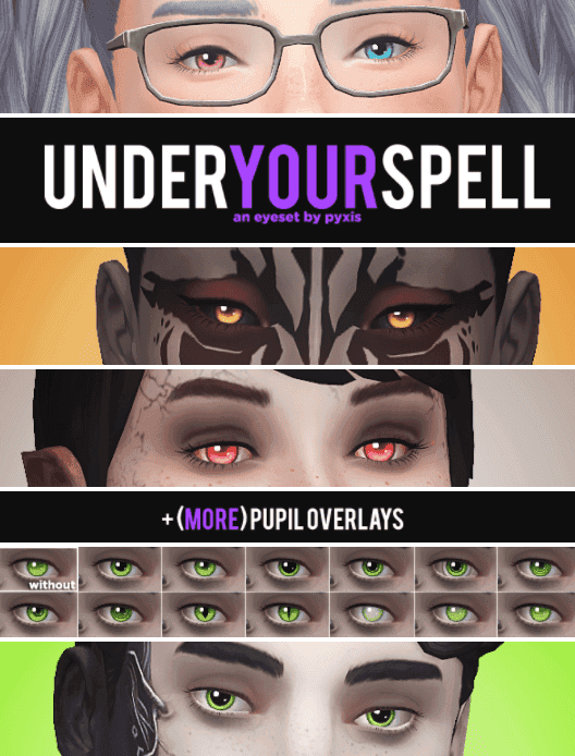Under Your Spell Sims 4 Occult Eyes