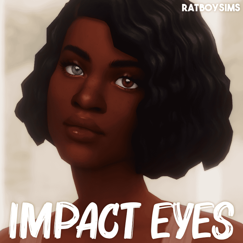 Impact Default & Non Default Sims 4 Eyes