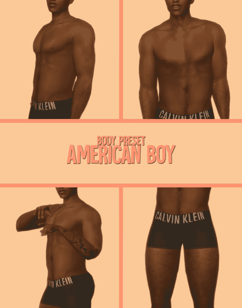 Sims 4 Male Body Mod