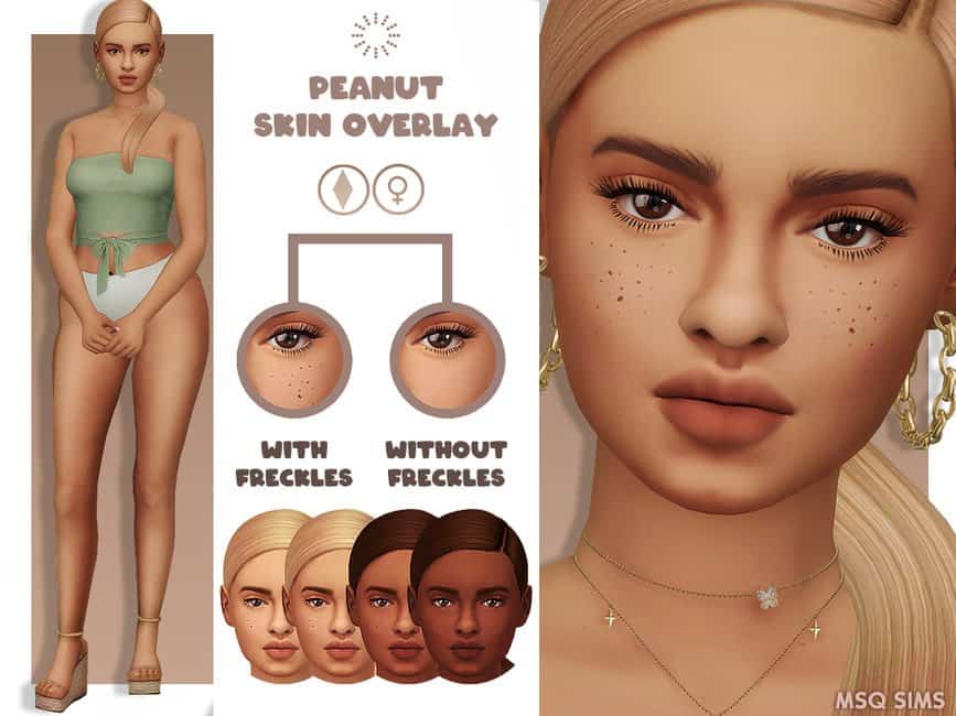 Peanut Skin Overlay