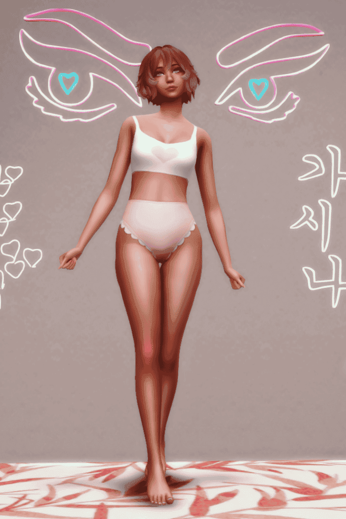 Sims 4 Shy Body Preset