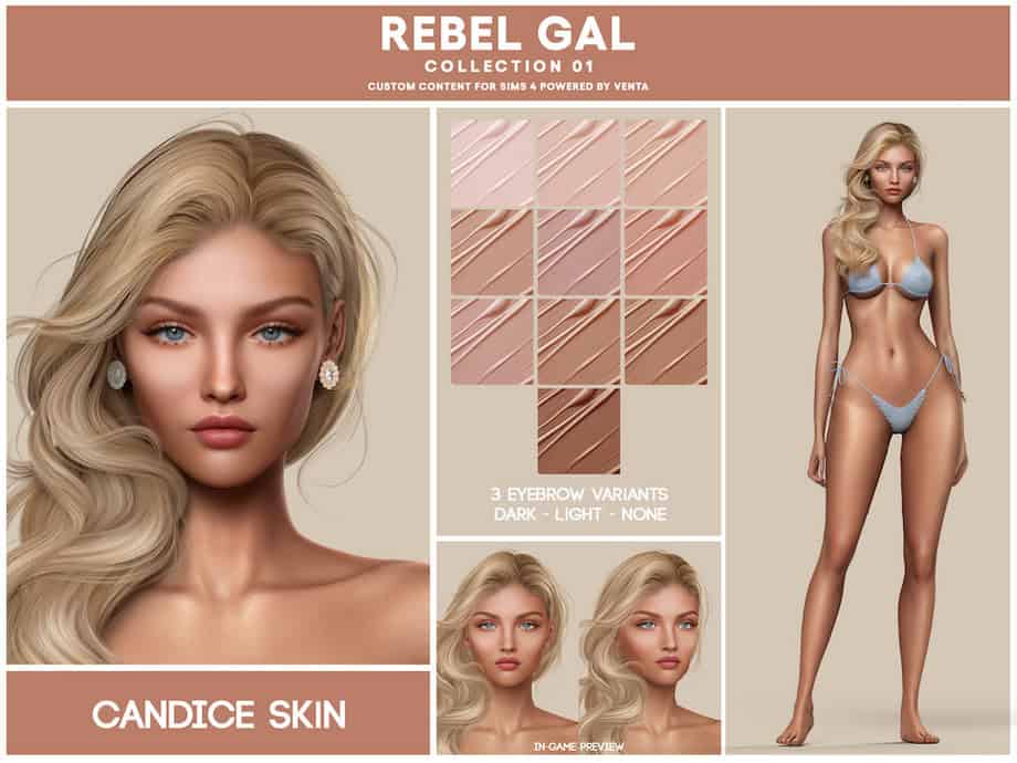 Rebel Gal: Candice Skin