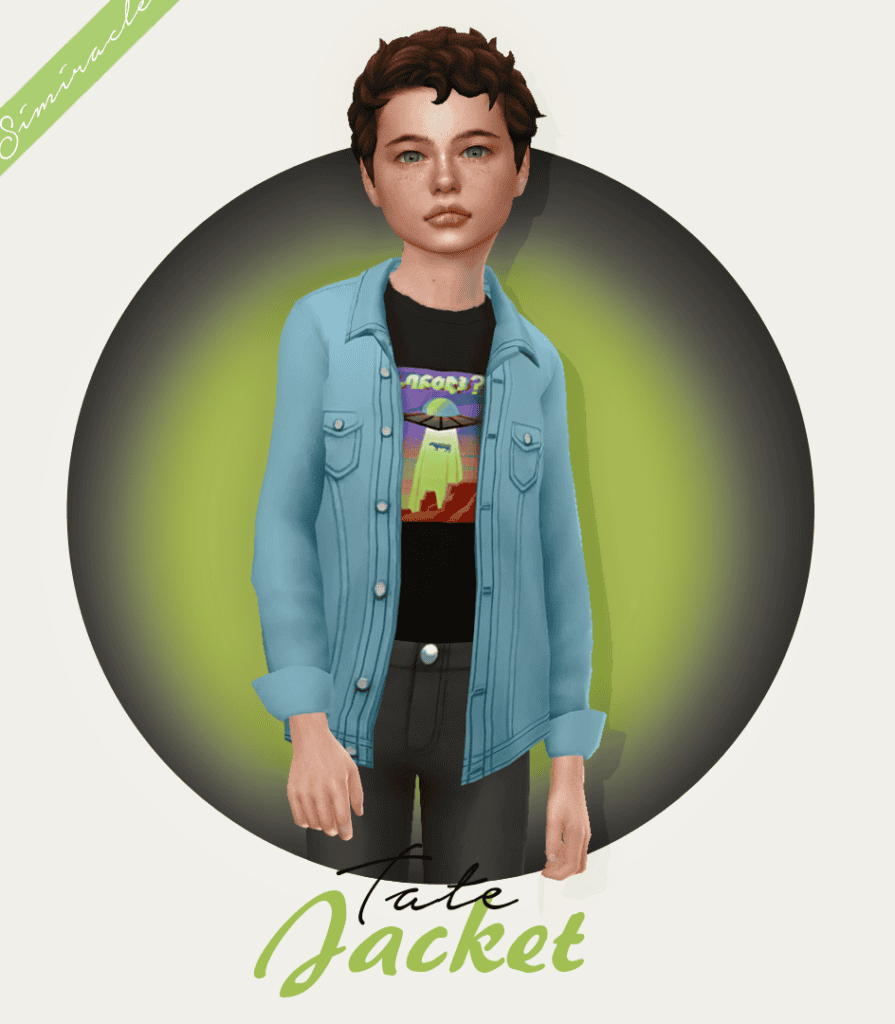 Sims 4 Boys CC Shirt
