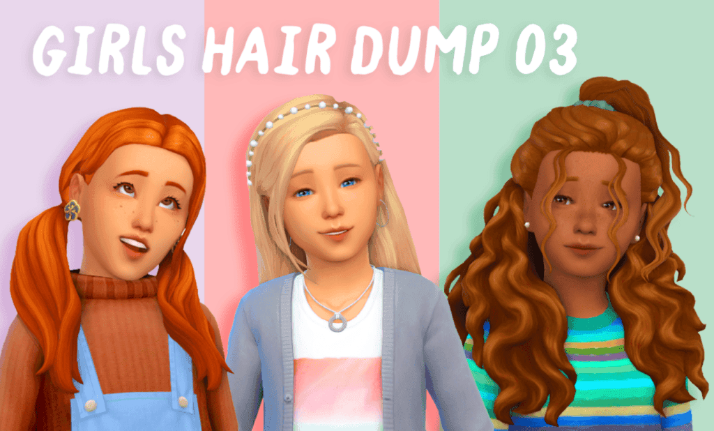 Sims 4 Girls Hair Dump