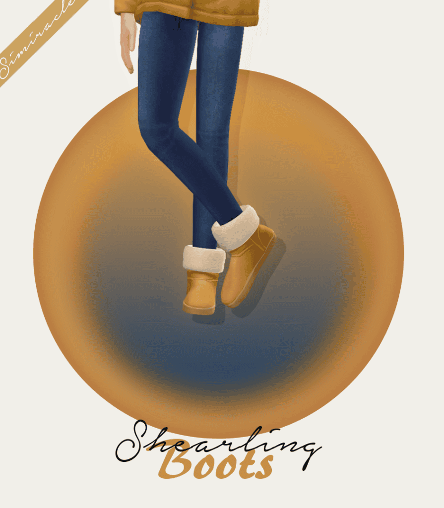 Sims 4 Kids Winter Boots