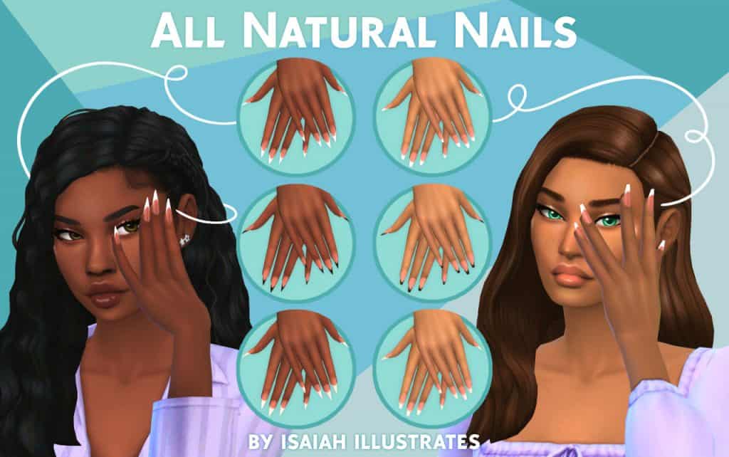All Natural Spa Day Nails Recolor