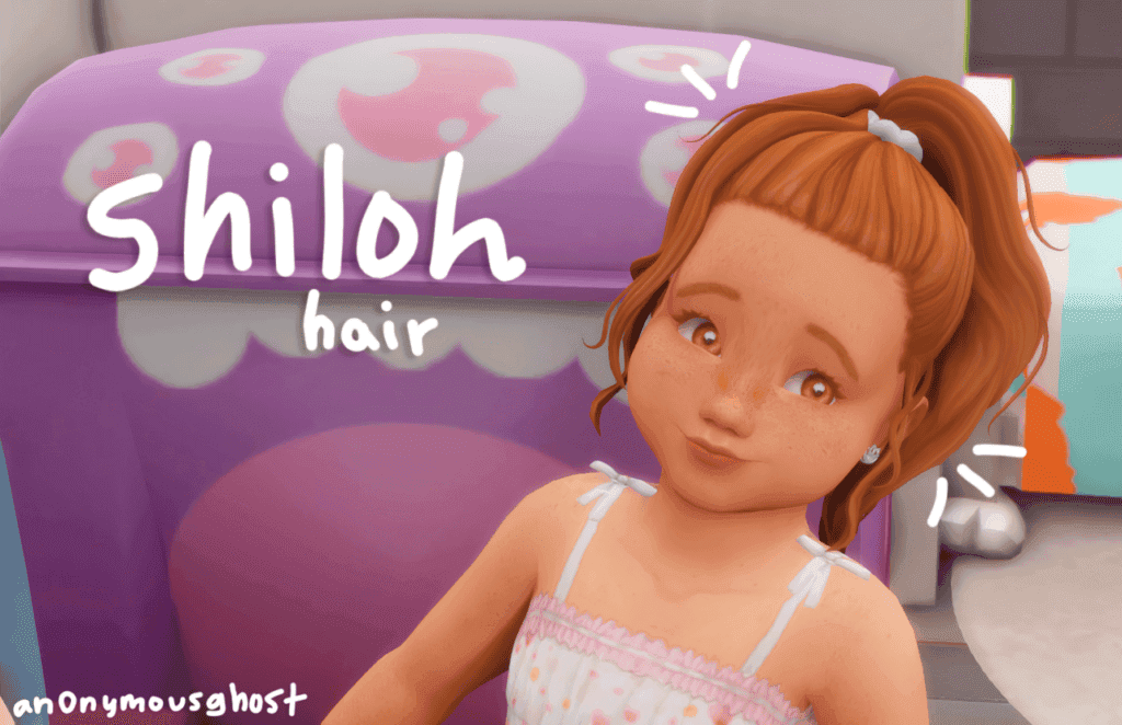 Cute Sims 4 Toddler Hair CC