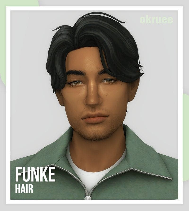 Male Hair CC for Sims 4