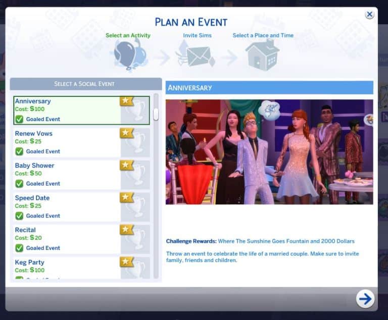 Sims 4 Anniversary Event Mod