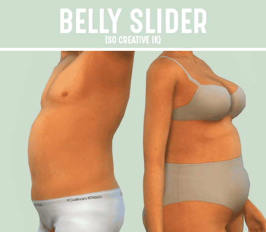 Sims 4 Belly Slider Mod