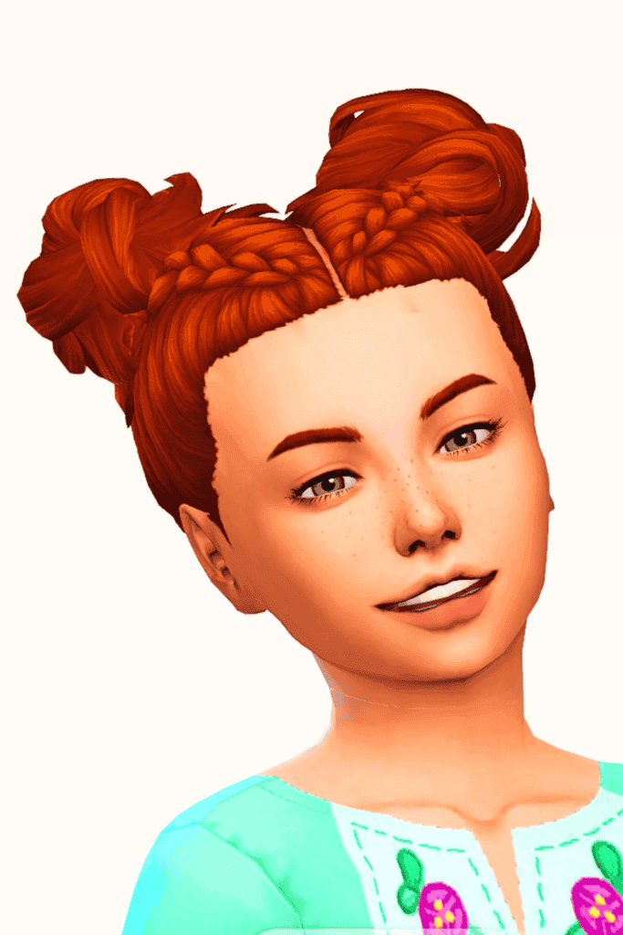 Sims 4 Child Hair CC Pack