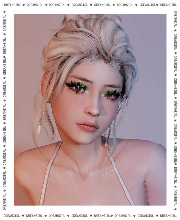 Sims 4 Chunky Eyelashes CC