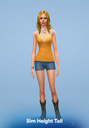Sims 4 Height Slider Mod