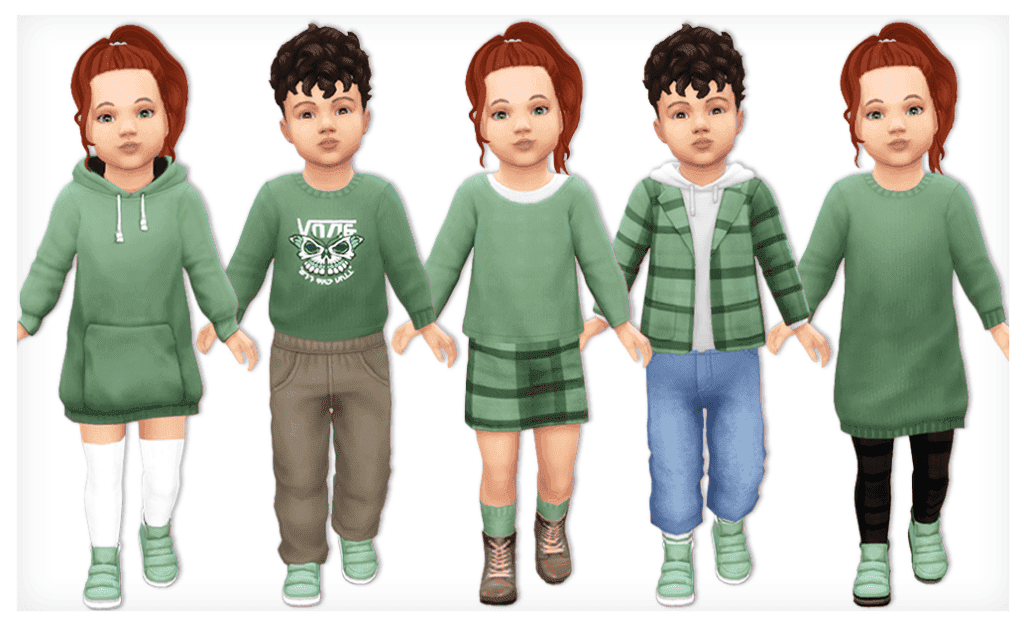 Sims 4 Toddler CC Pack