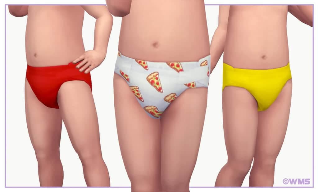 Sims 4 Toddler Diaper