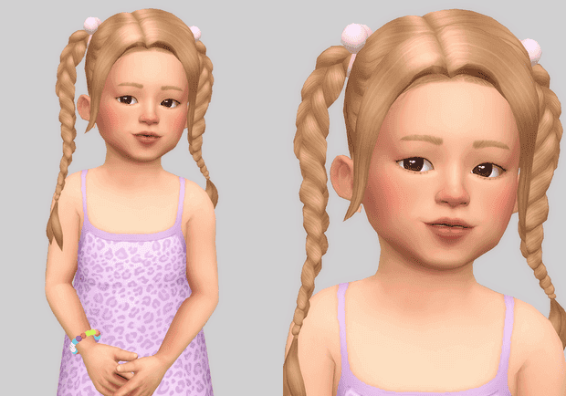 Sims 4 Hyemi Toddler Hair