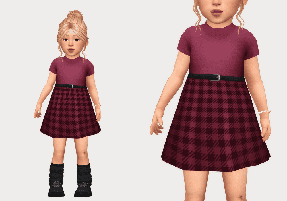 Sims 4 Toddler Holiday Dress