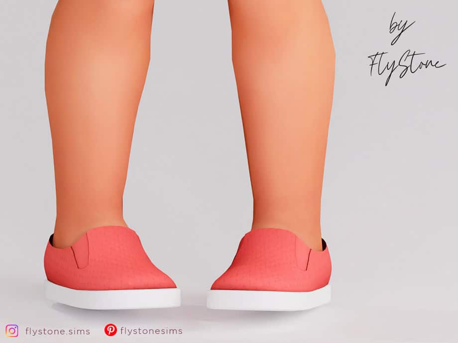 Toddler Woven Leather Slip-Ons