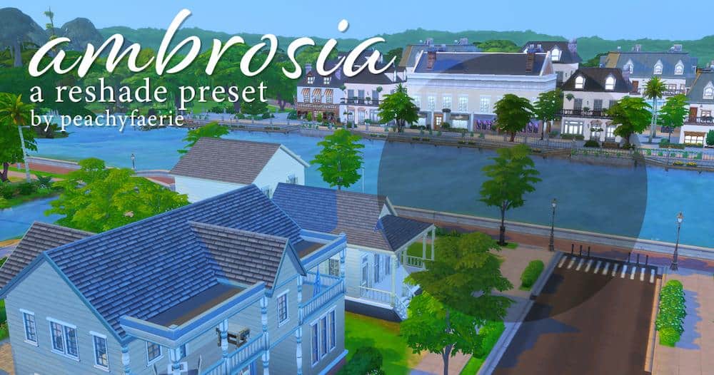 Ambrosia Sims 4 Reshade Preset