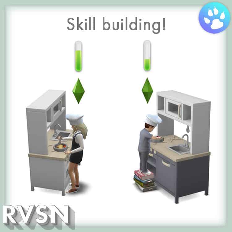 Sims 4 Toddler Play Kitchen Mod