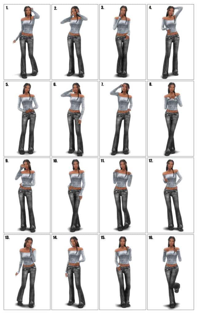 Model Poses 08