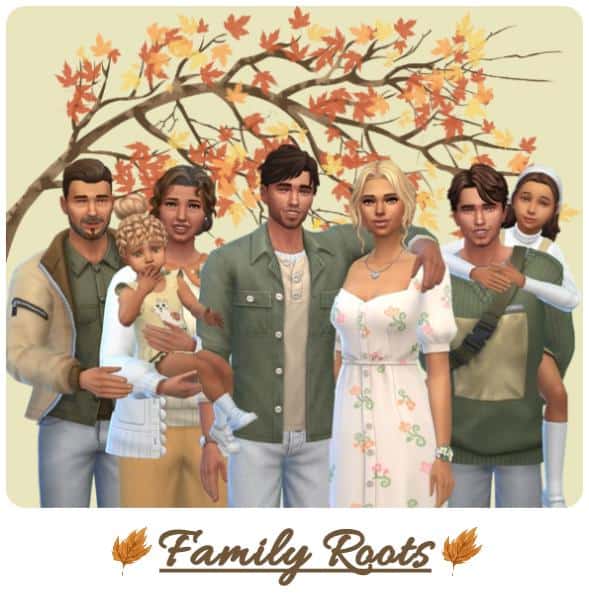 Big Family Sims 4 Gallery Pose