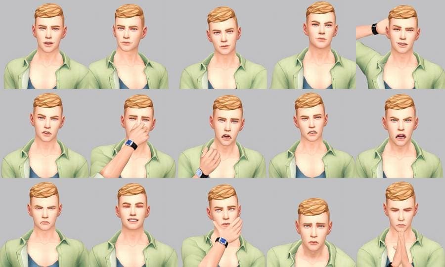 Expressive Pose Pack for CAS