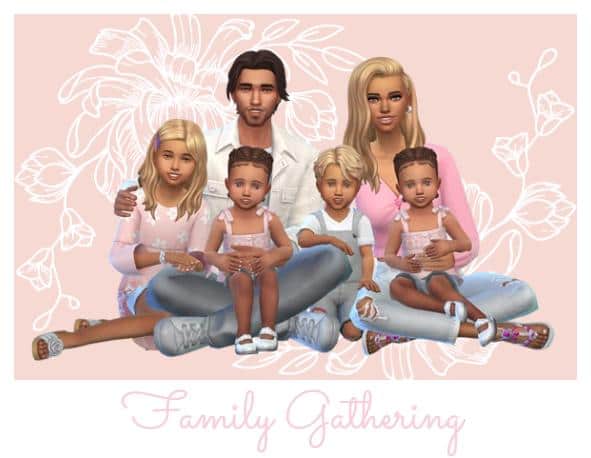 Family Portrait Gallery Pose