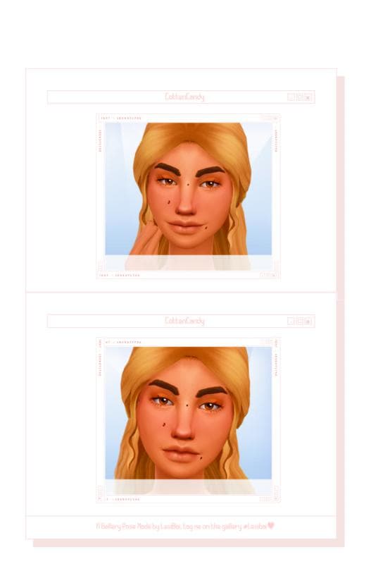 Female Close-Up Gallery Poses