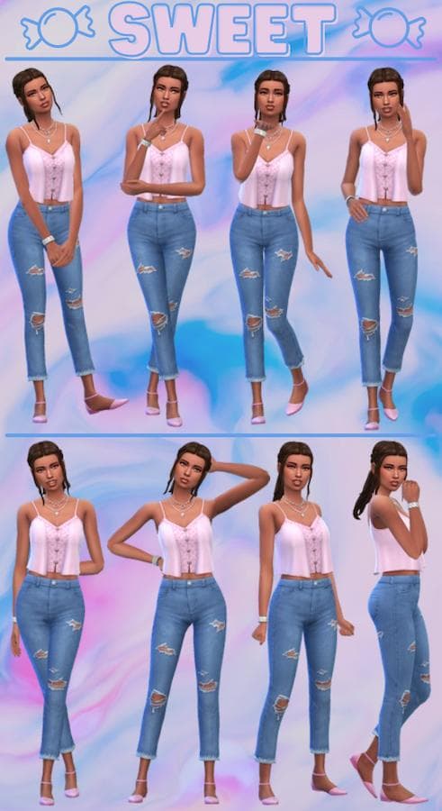 Female Sims 4 Secondary Poses