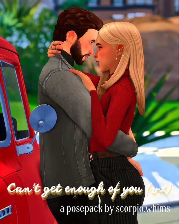 Romantic Sims 4 Couple Poses
