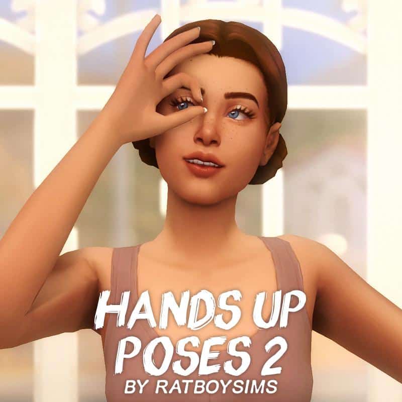 Sims 4 CAS Hand Poses