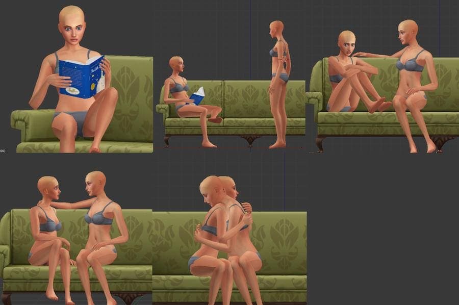 Sims 4 Couple Forgiveness Poses