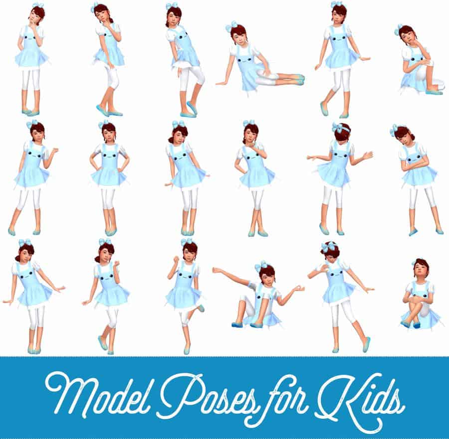 CAS Model Poses for Kids