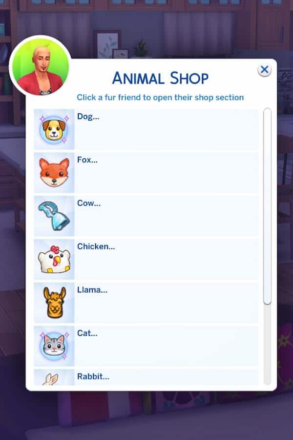 Animal Shop Mod for Cottage Living