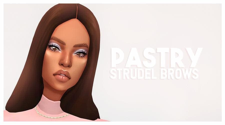 Pastry Strudel Eyebrows