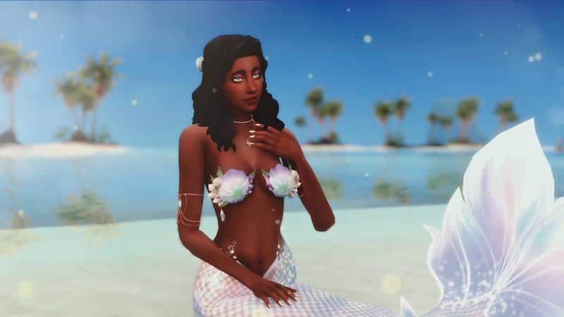 Sims 4 Mermaid Pose Pack