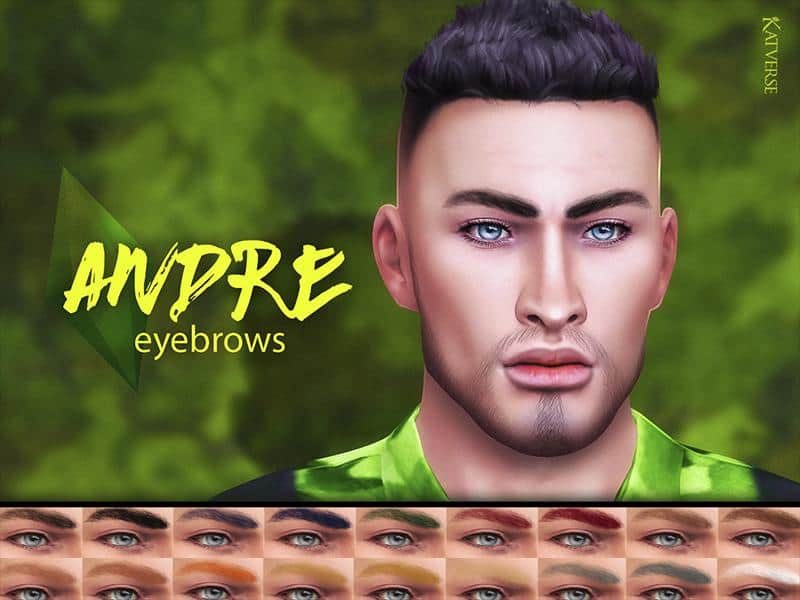 Andre Sims 4 Male Eyebrows