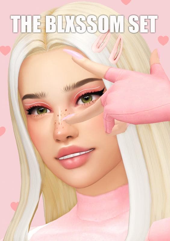 BLXSSOM Pink Makeup CC Set