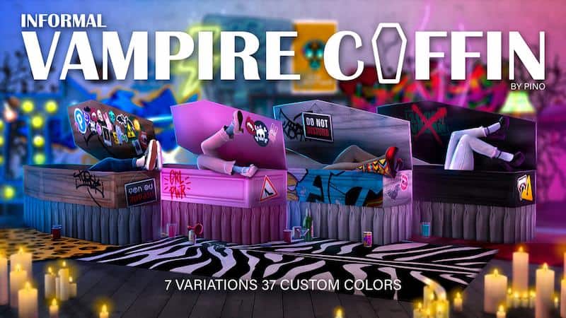 Informal Sims 4 Vampire Coffin