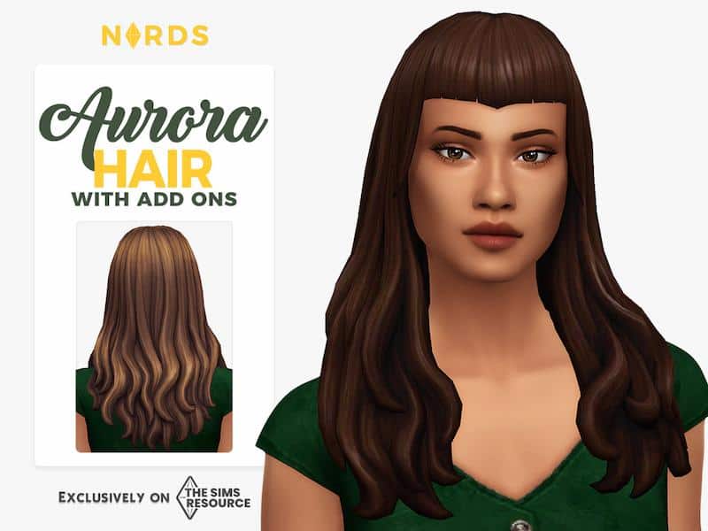 Aurora Vampire Hair CC