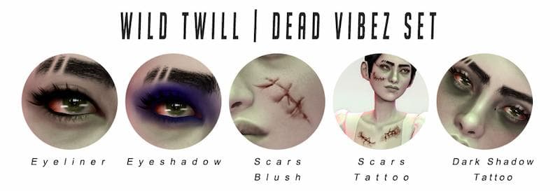 Dead Vibez Vampire Skin Details CC