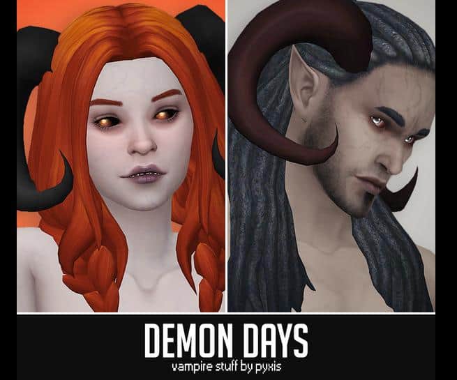Sims 4 Vampire Stuff CAS Pack