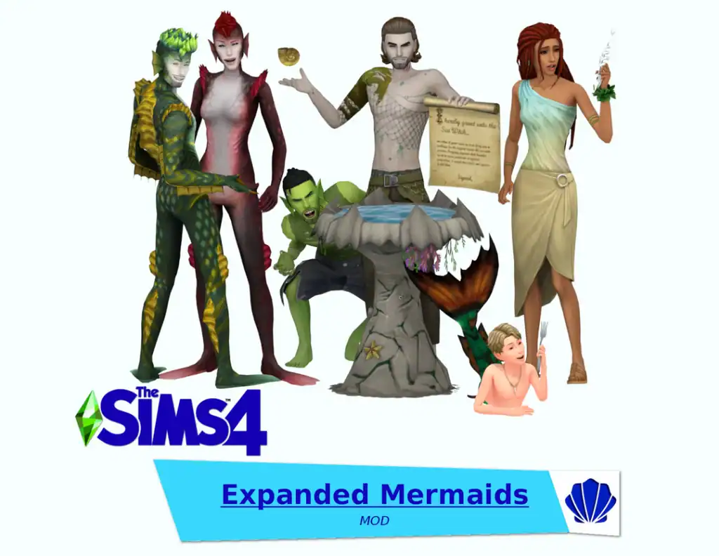 Expanded Mermaids Mod 2.0