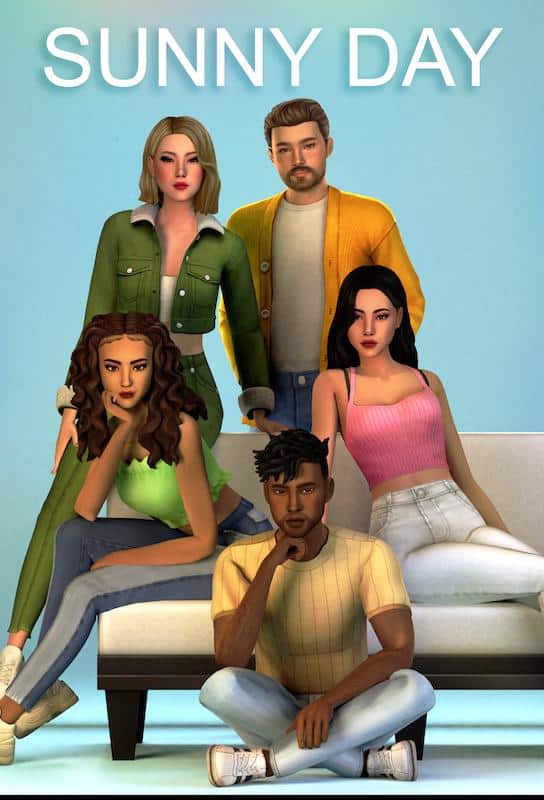 Sunny Day Sims 4 CC Pack