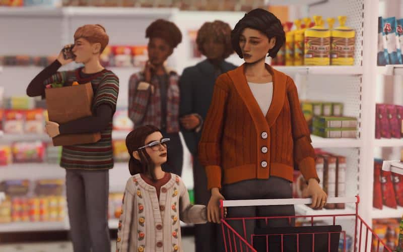 Grocery Shopping Deco Sims