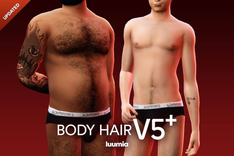 Sims 4 Male Body Hair