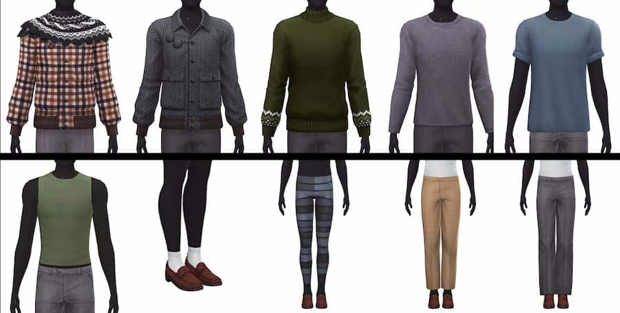 Savo Sims 4 Male CC Collection