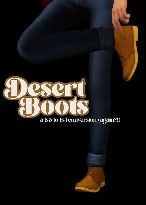 Desert Boots Male CC Shoes